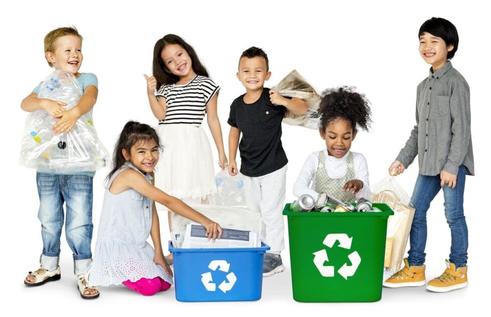 RECICLAJE PARA NIÑOS - CONTENEDORES DE RECICLAJE 