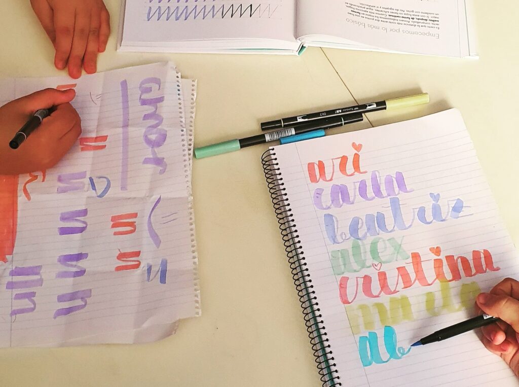 Lettering: creatividad y diversión para niños y adultos – Los Que No