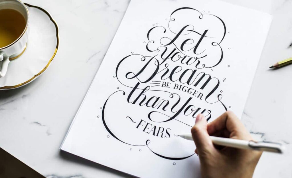 Lettering