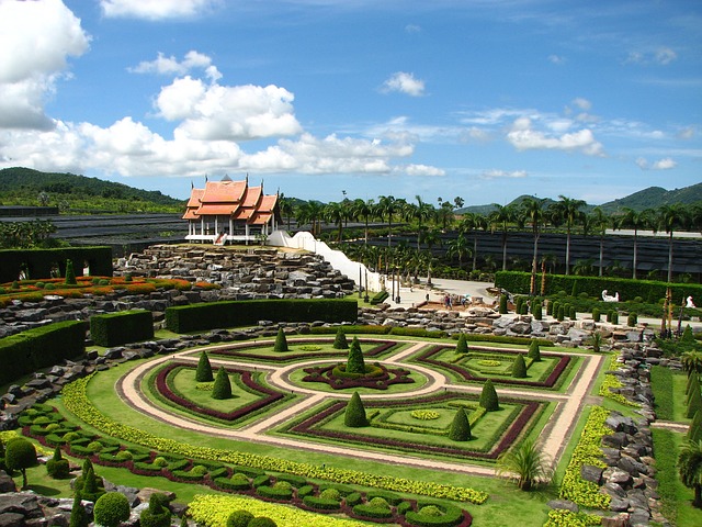 El Jardín Botánico De Nong Nooch (Tailandia)