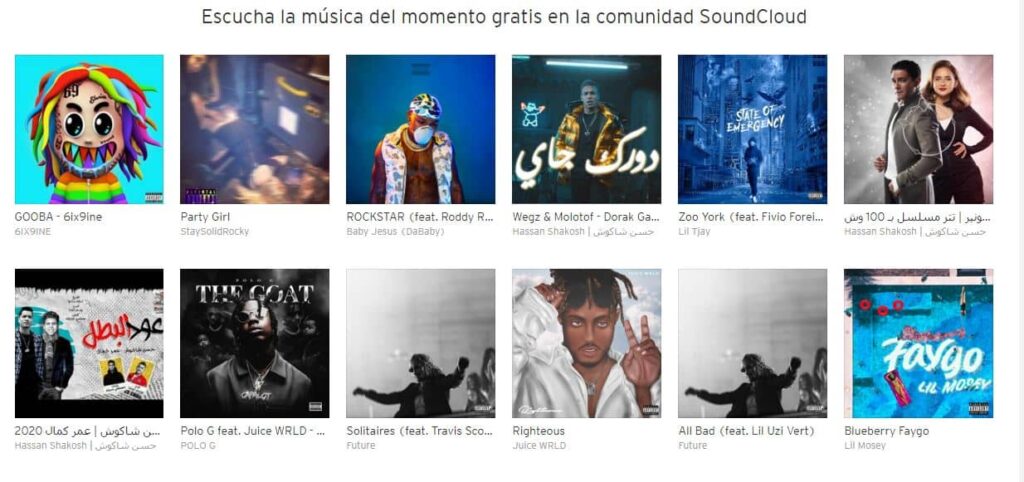 Soundcloud Bancos De Música