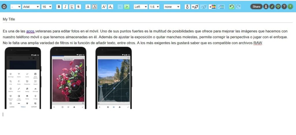 Procesadores De Texto Online Gratuitos: Writeurl