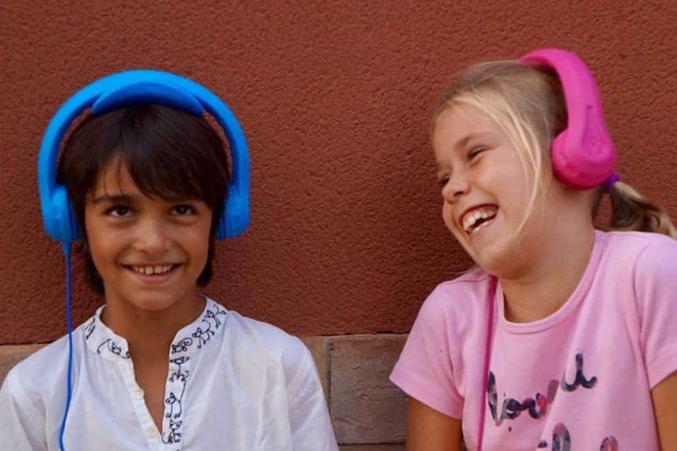 Estos auriculares son perfectos para niños