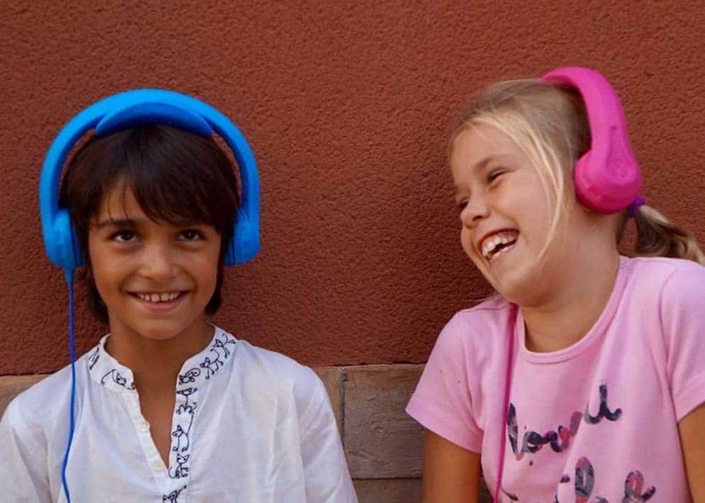 Estos auriculares son perfectos para niños