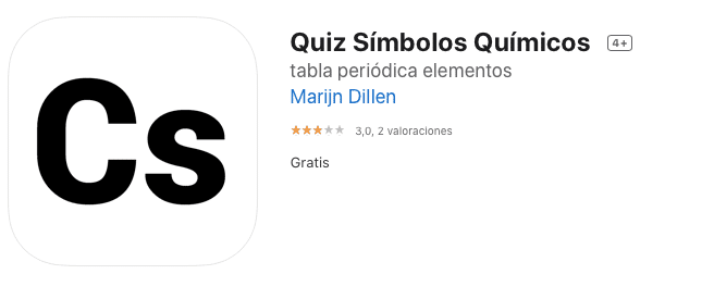 Quiz Símbolos Químicos