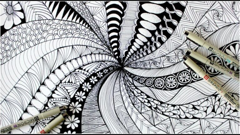 Zentangle arte de meditar