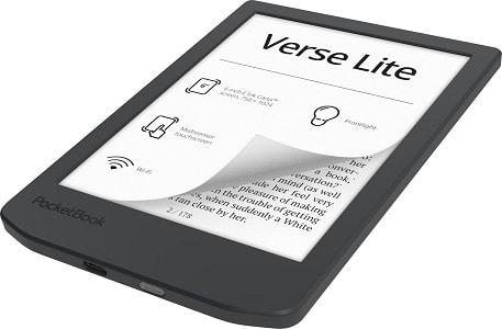 PocketBook Ebook Verse Lite ereaders con luz