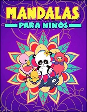 Mandalas Para Niños: Un Bonito Libro De Colorear Para Principiantes