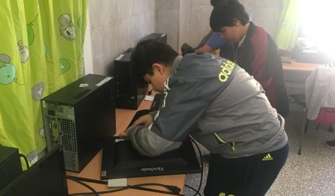 TIC primaria montaje ordenadores
