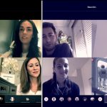 Docentes acompañando y ayudando a otros docentes