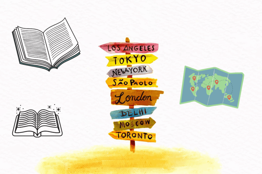 La vuelta al mundo en 15 libros: guías para pequeños viajeros