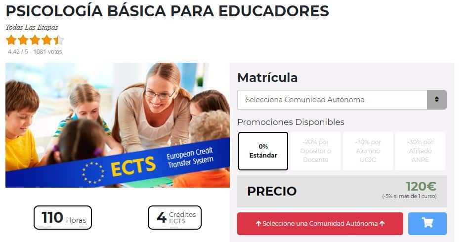 Cursos de psicología