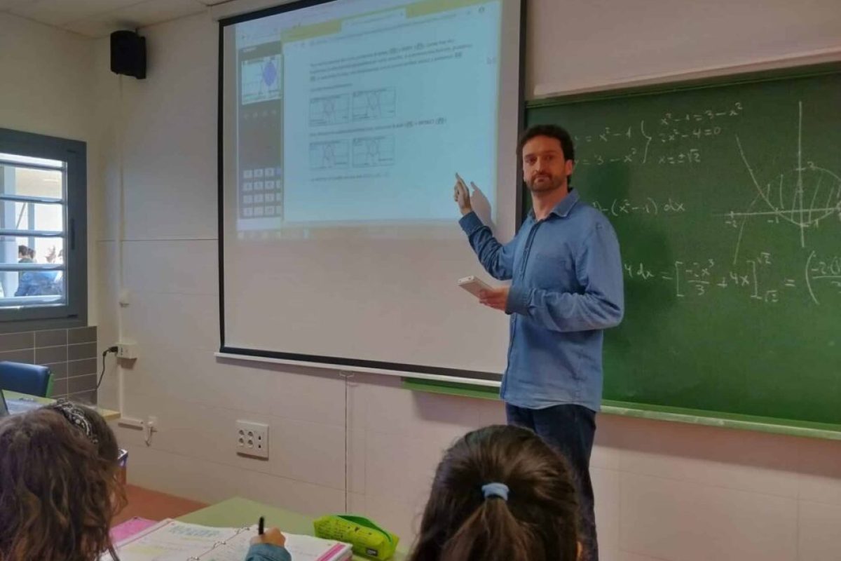 Calculadora gráfica en clase