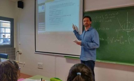 Calculadora gráfica en clase