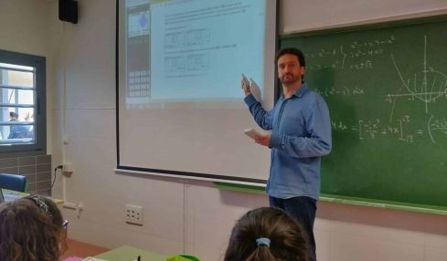Calculadora gráfica en clase