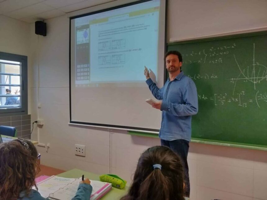 Calculadora gráfica en clase