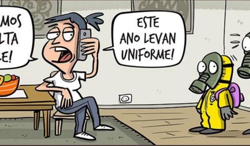 Meme uniforme covid