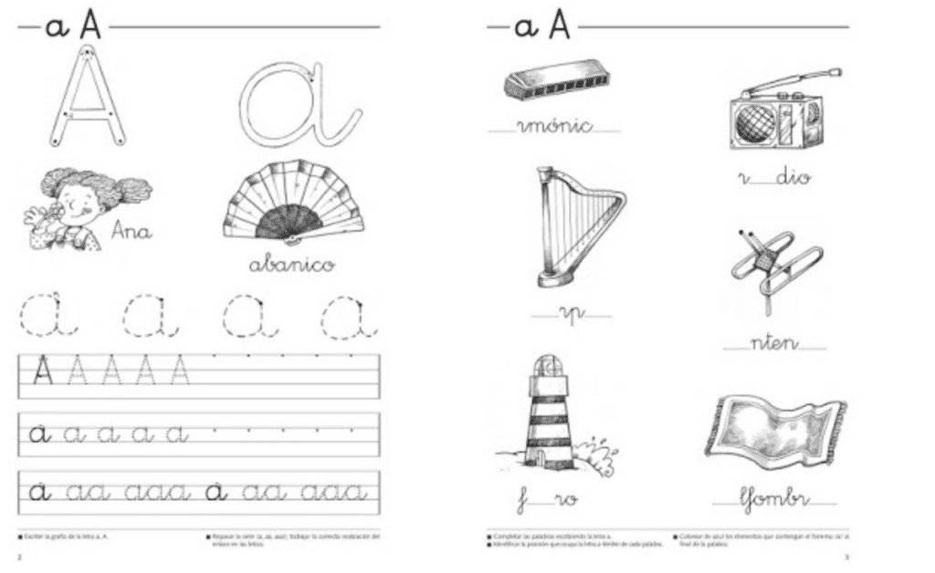 Cuaderno Caligrafía Primero LEE  Materiales Educativos para Maestras