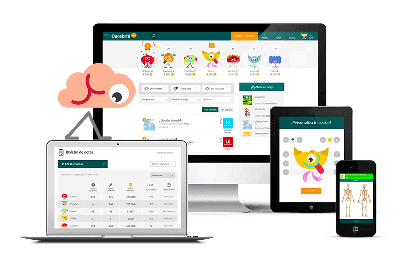 Cerebriti Edu Compatible Con Diferentes Dispositivos Electrónicos