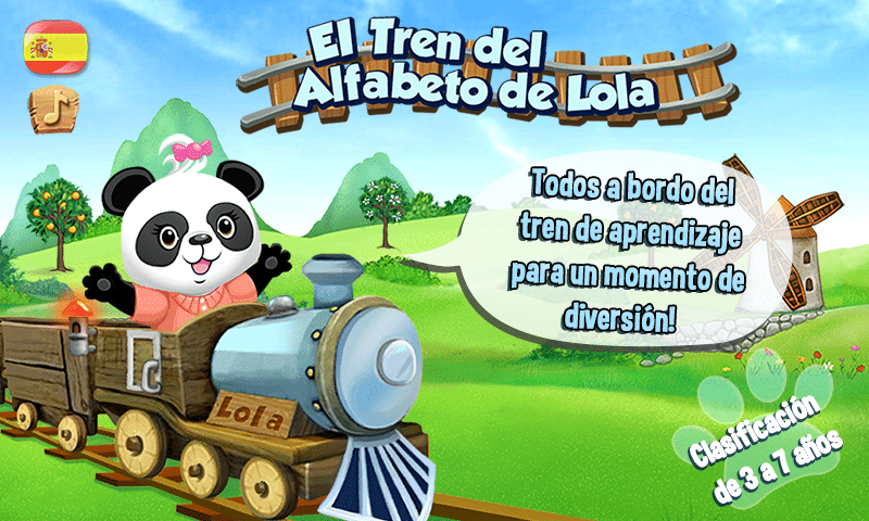 el tren del alfabeto de Lola 