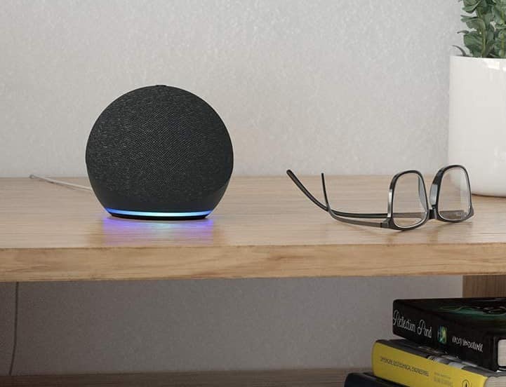 Altavoz inteligente alexa echo dot