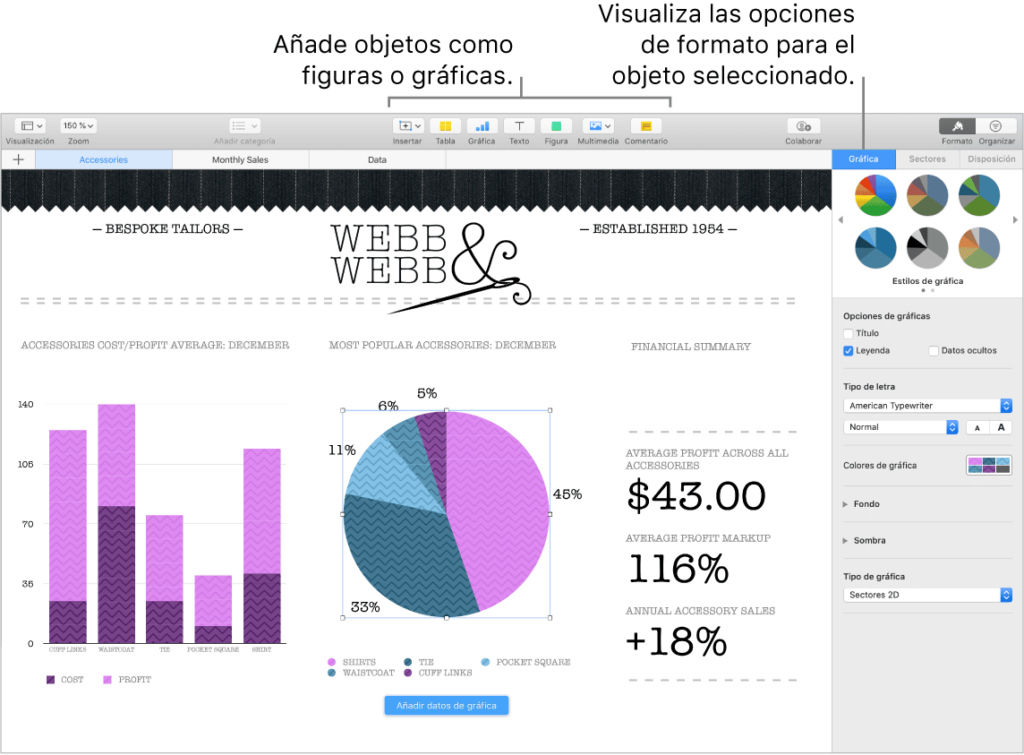 Numbers Programas Gratis De Hojas De Cálculo