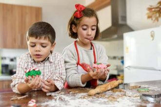 cocinando en familia