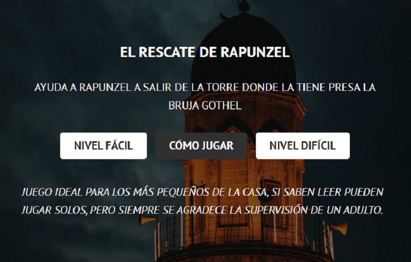 El rescate de Rapunzel