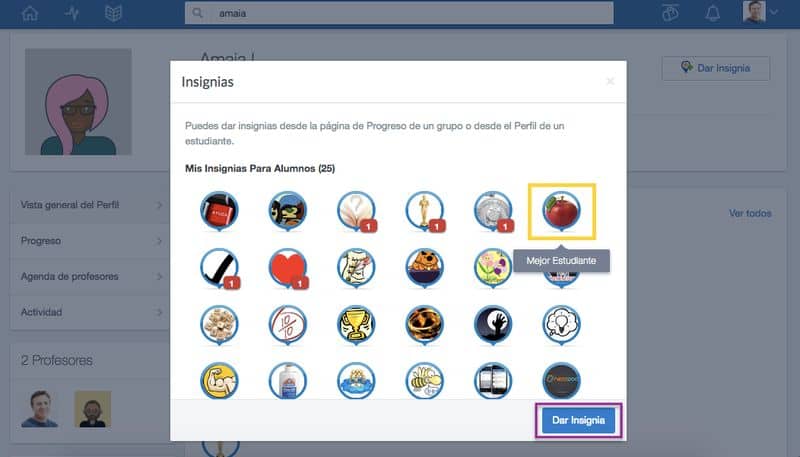 Insignias edmodo