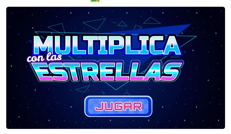 Multiplica con las estrellas