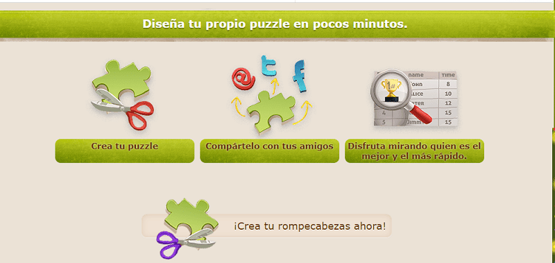 webs para crear puzles educativos | EDUCACIÓN