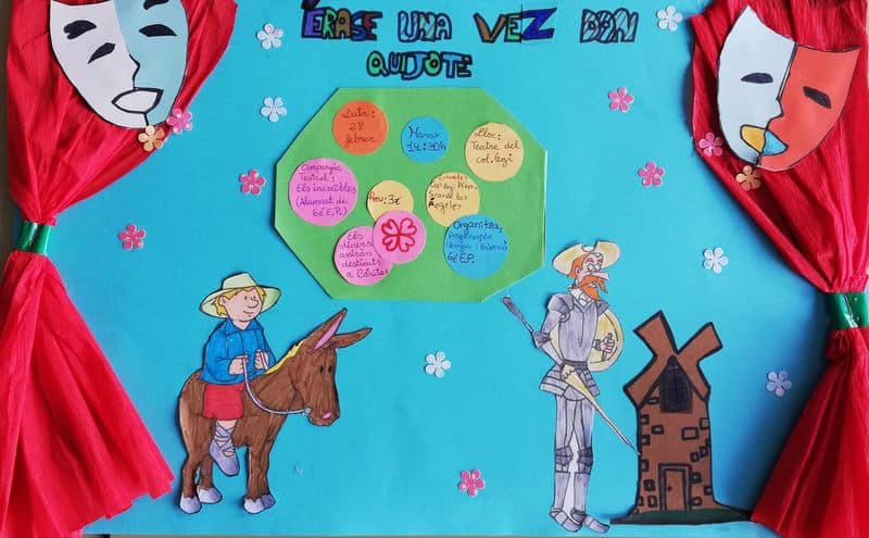 Cartel promocional de la obra de teatro. 