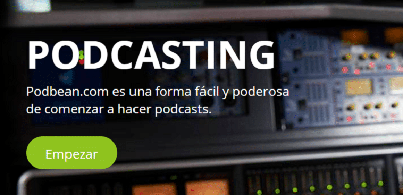 PodBean Programas para crear podcast