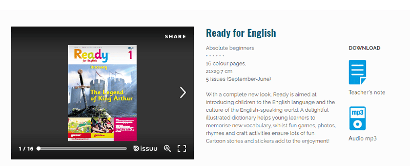 Ready For English Revistas para aprender inglés