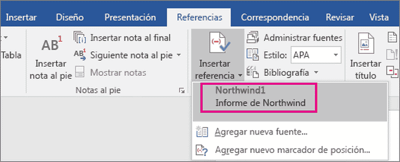 Citar Fuentes Bibliográficas En Un Texto De Word