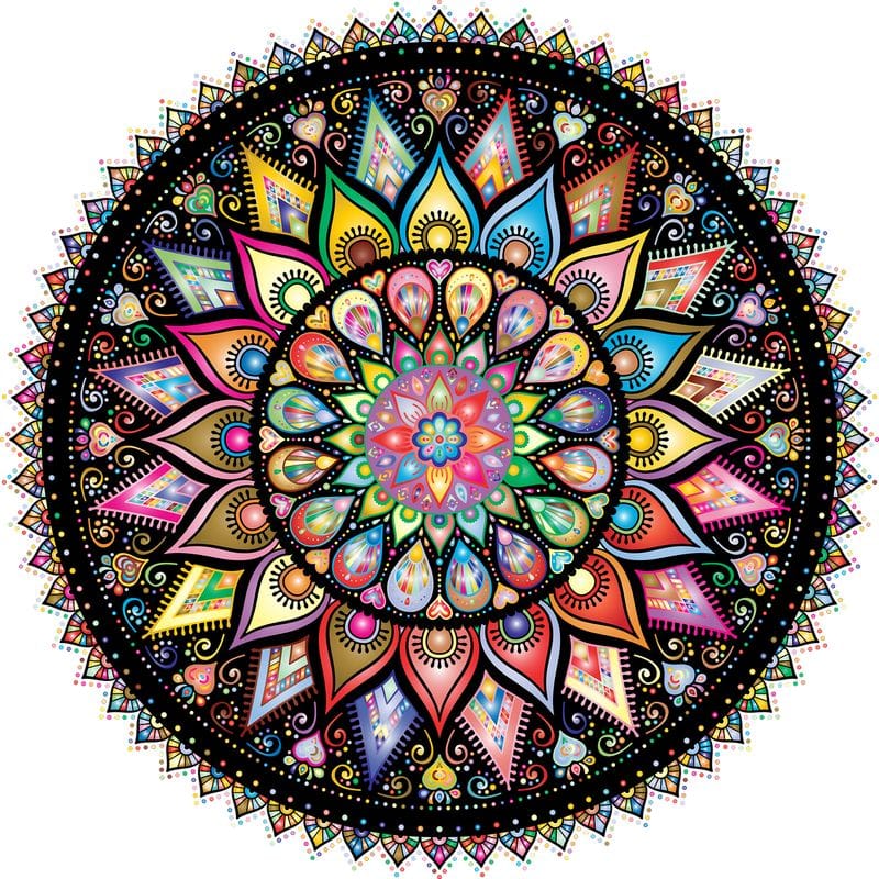 Pintar mandalas Manualidades para trabajar las emociones