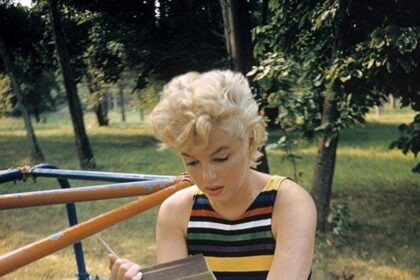 Marilyn Monroe leyendo El Ulises de Joyce