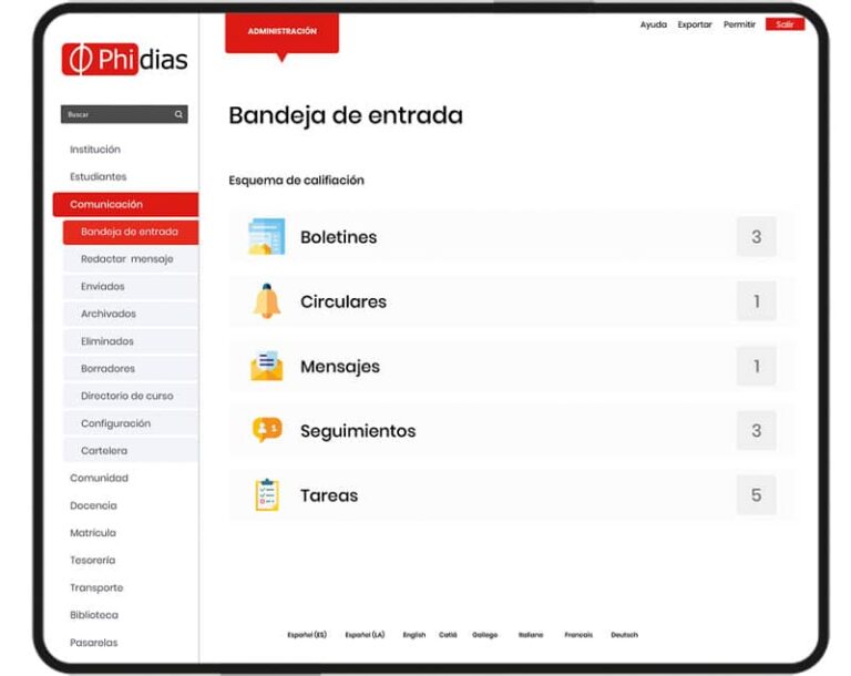 Una gestión académica eficiente