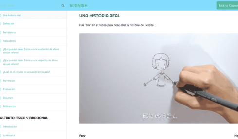 esta es elena victimización infantil