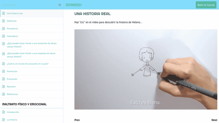esta es elena victimización infantil