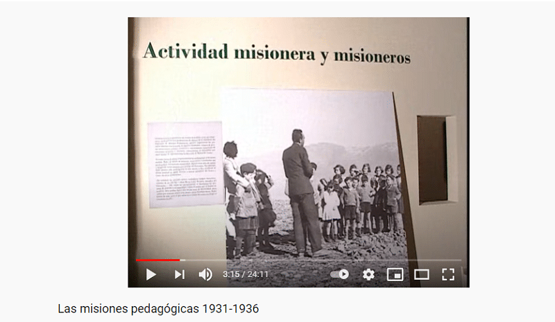 Las misiones pedagógicas documentales de Literatura