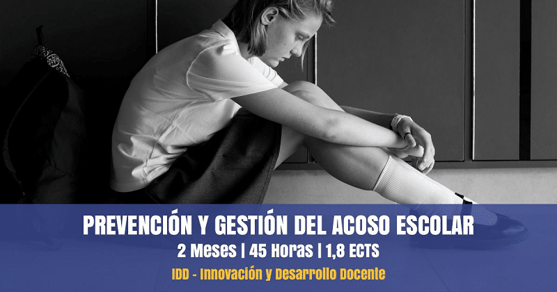 Curso prevención y gestión del acoso escolar