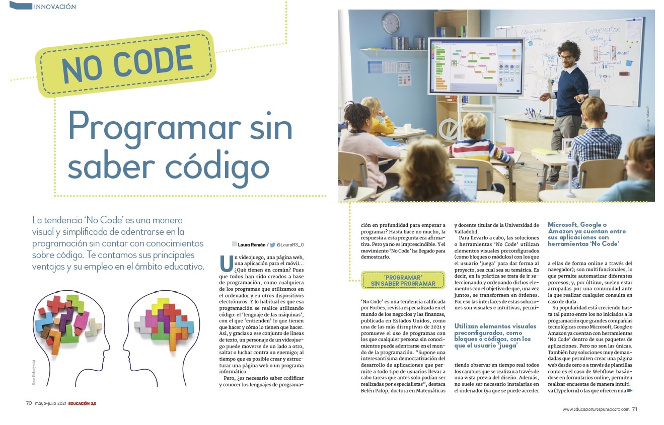 ¡Nº 42 de la revista EDUCACIÓN 3.0 impresa! | EDUCACIÓN 3.0