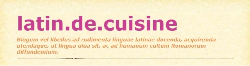 Latin De Cuisine