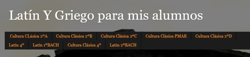 Diario de clase latín y griego