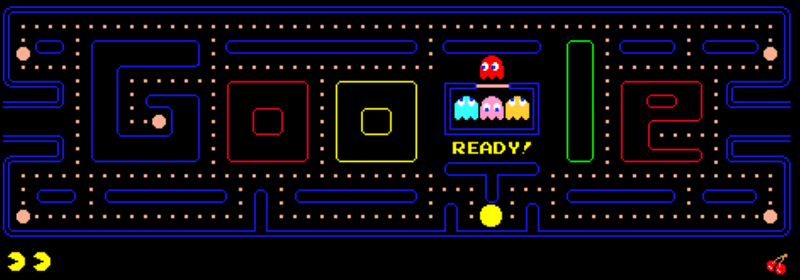 Pacman juegos Doodle