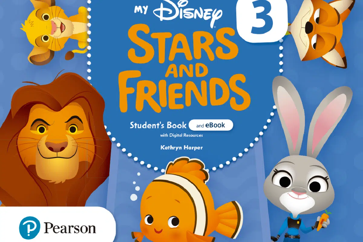 Una educación emocionante en Inglés para niños de Infantil Disney Pearson