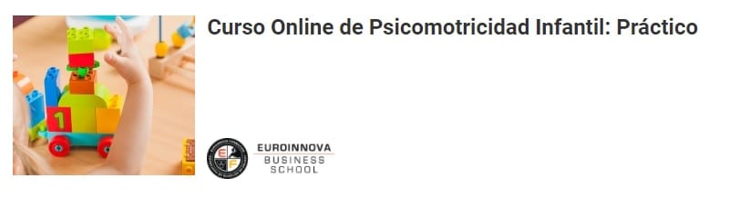 Cursos online de psicomotricidad Infantil