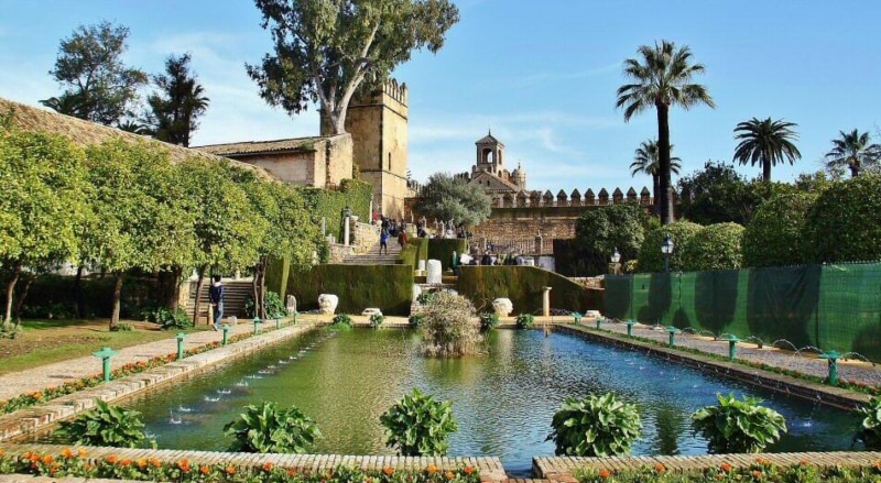 Jardín Del Alcázar De Córdoba