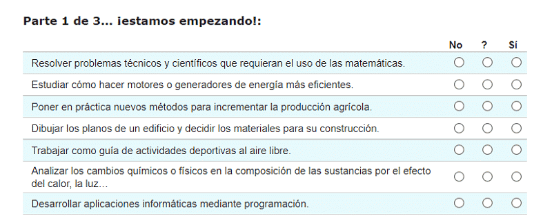 Test De Orientación